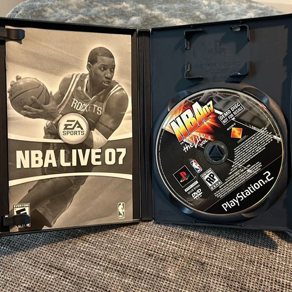 Sony PlayStation 2 Sports Games NBA Live 7 NFL Madden 2003 EA Sports
